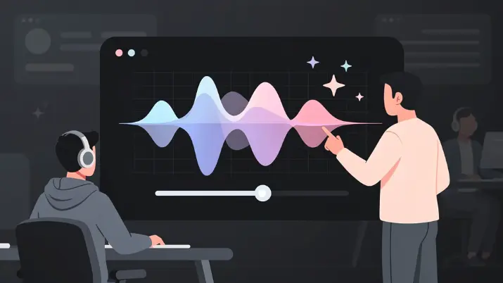 将音频文件上传到 AIMagicmus 人声消除器 - 支持 MP3 WAV FLAC 等格式